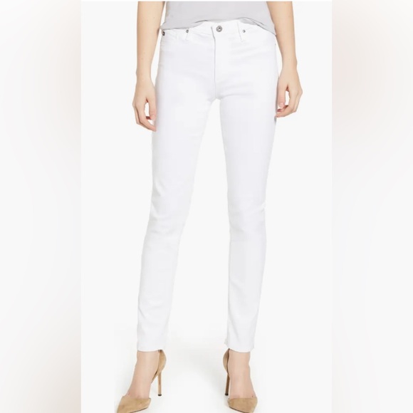 AG Adriano Goldschmied The Prima White Women Jeans - Picture 1 of 4